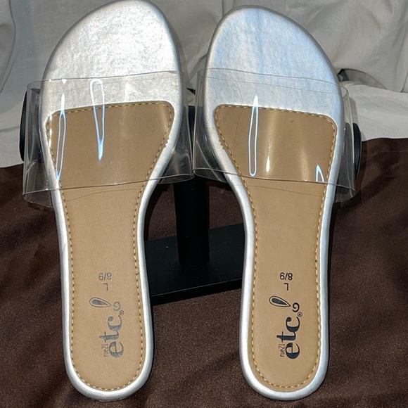 New Rue 21 etc! Translucent Sandals - Picture 4 of 5